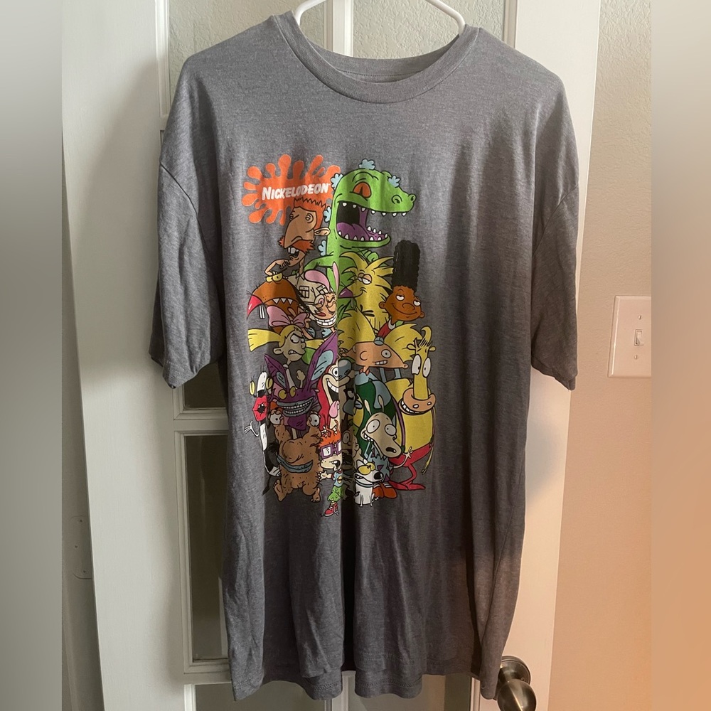 Nickelodeon Heather Gray T-Shirt